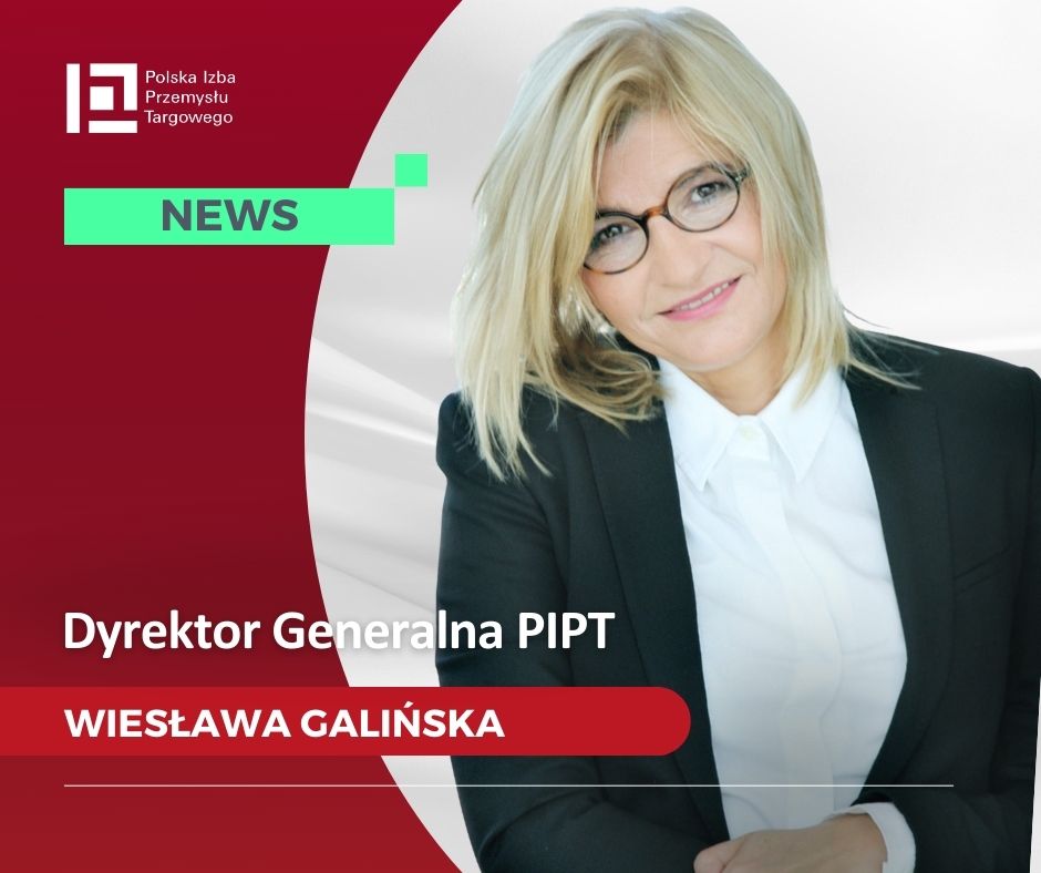 Wiesława Galińska od 1 kwietnia 2024 r. nową Dyrektor Generalną Polskiej Izby Przemysłu Targowego